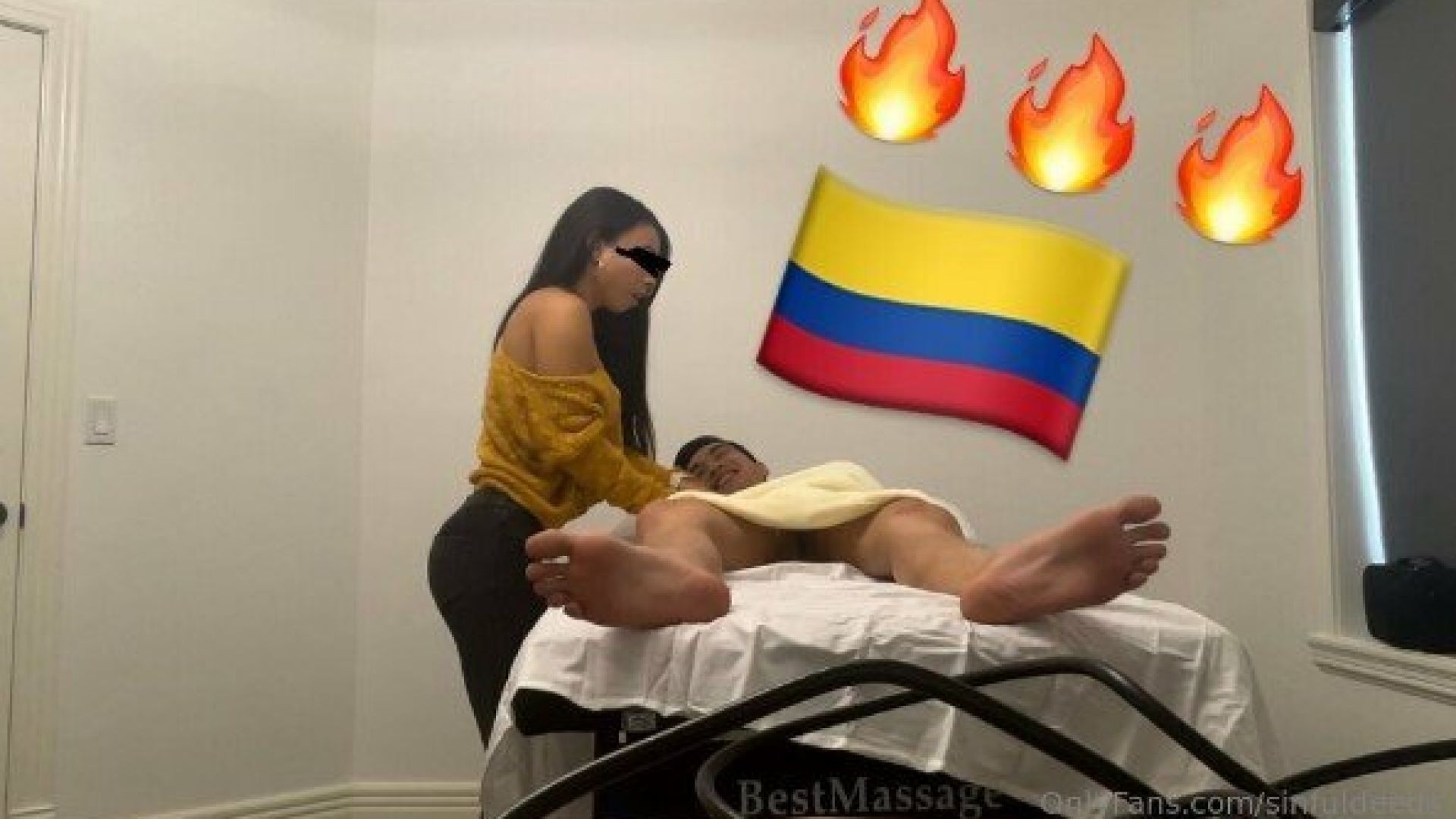 ⁣Sinfuldeeds Legit Colombian RMT gives into Monster Asian Cock 1st Appointment Full