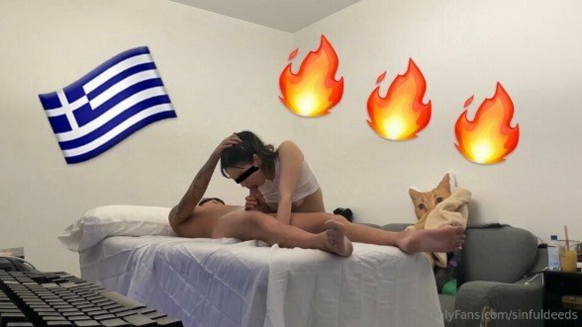 ⁣Sinfuldeeds Legit Greek RMT gives into Monster Asian Cock 5th Appointment Full