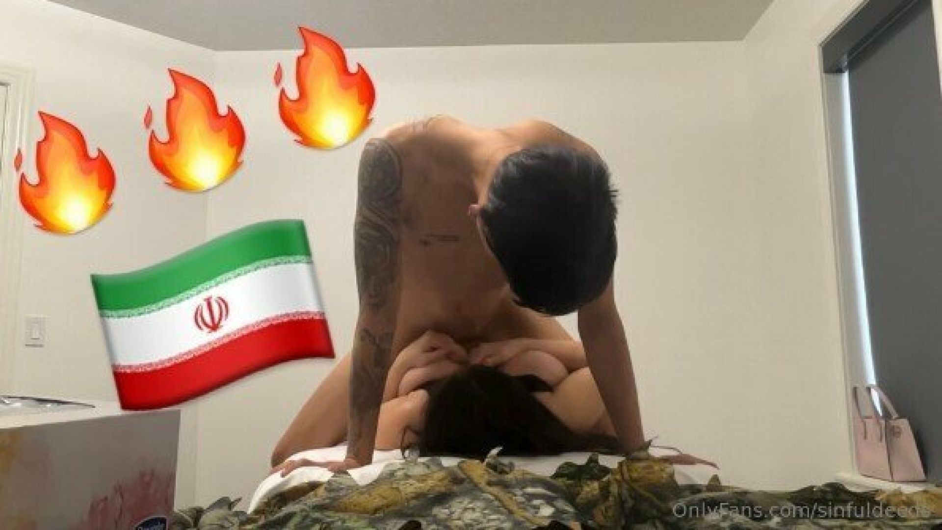 ⁣Sinfuldeeds Legit Persian WILF RMT Giving into Asian Monster Cock 5th Appointment Full
